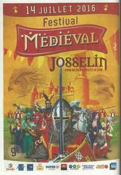 Josselin. 56. Festival médiéval avec Bertrand du Guesclin