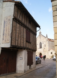 Des maisons à pans de bois