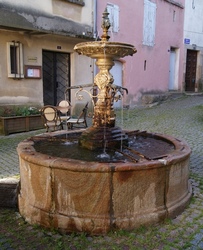Sans oublier la fontaine rafraichissante