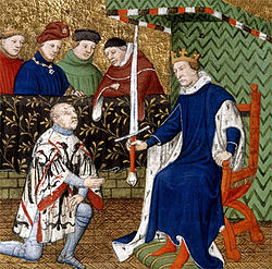 Charles V et Bertrand du Guesclin