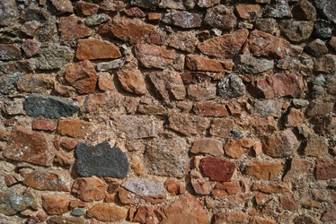 Mur aux roches variées